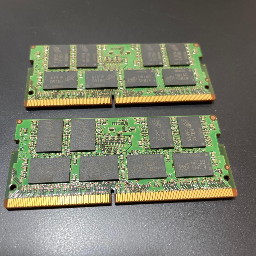 Micron PC4-2133p 16GB×2＝32GB