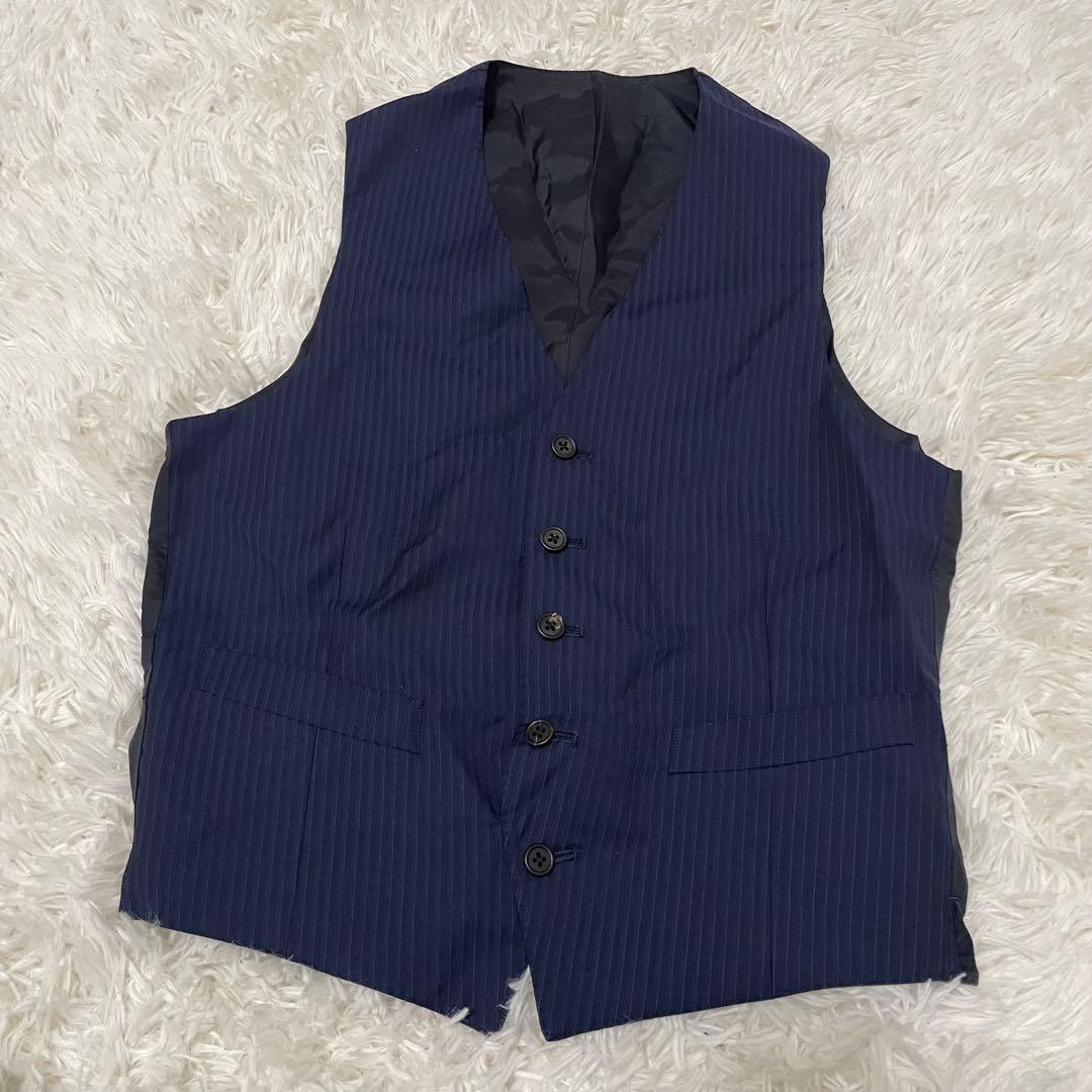 ポールスミス Paul smith スリーピース スーツ ブルー ストライプ