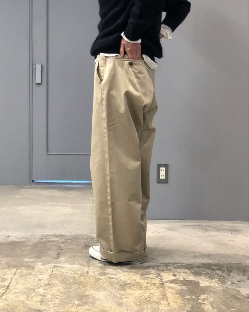 【PLEASE別注・チマラ】WAIST ADJUSTABLE TROUSER