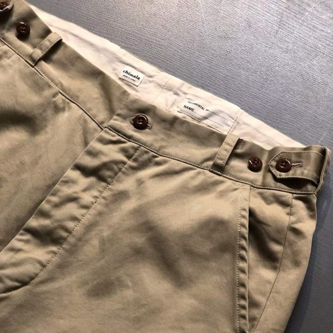 【PLEASE別注・チマラ】WAIST ADJUSTABLE TROUSER