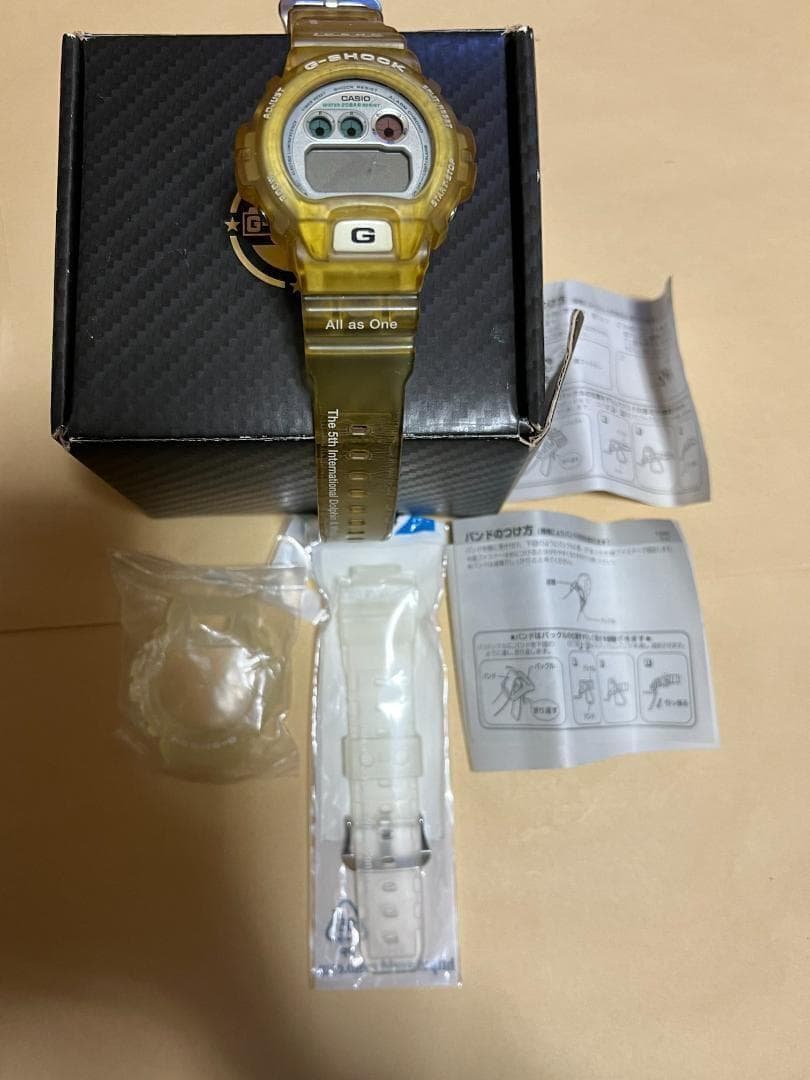 ＠　G-SHOCK イルカ・クジラモデル 25周年 交換ベゼル・ベルト付き