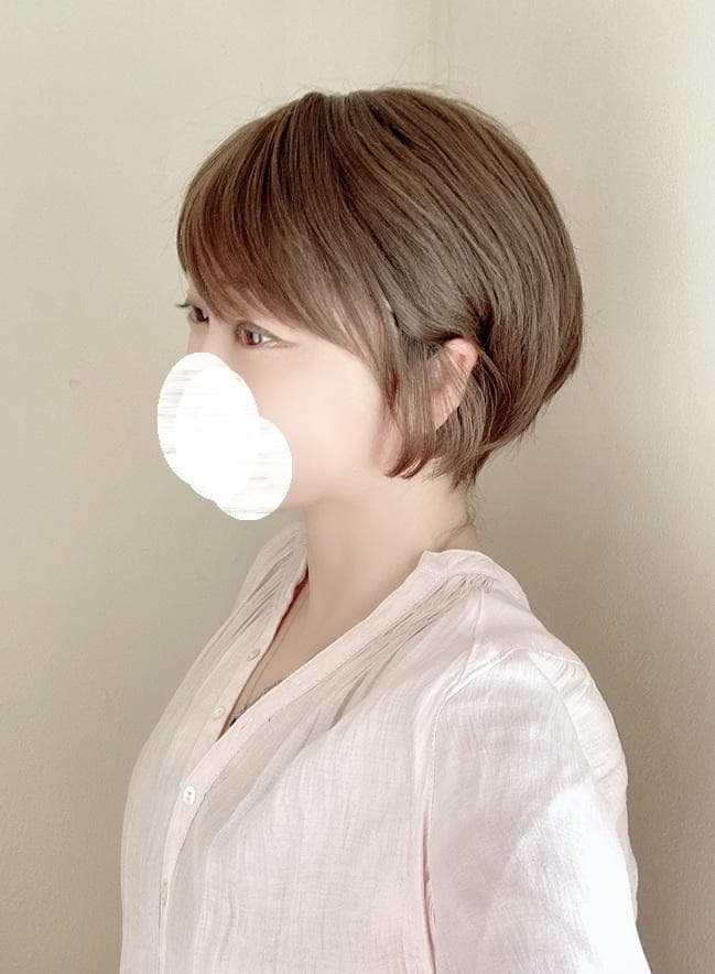 リネアストリア　「天使のリーフショート」　S　ミルキーモカブラウン