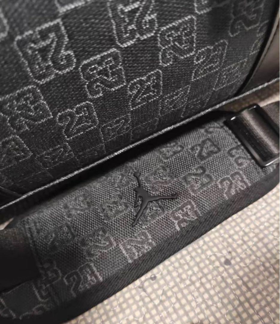 Jordan モノグラムボストンバッグ　ブラック　未使用