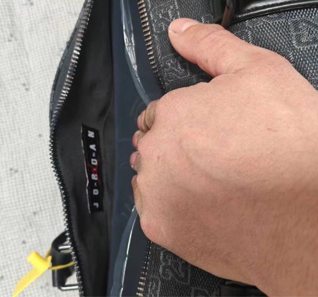 Jordan モノグラムボストンバッグ　ブラック　未使用