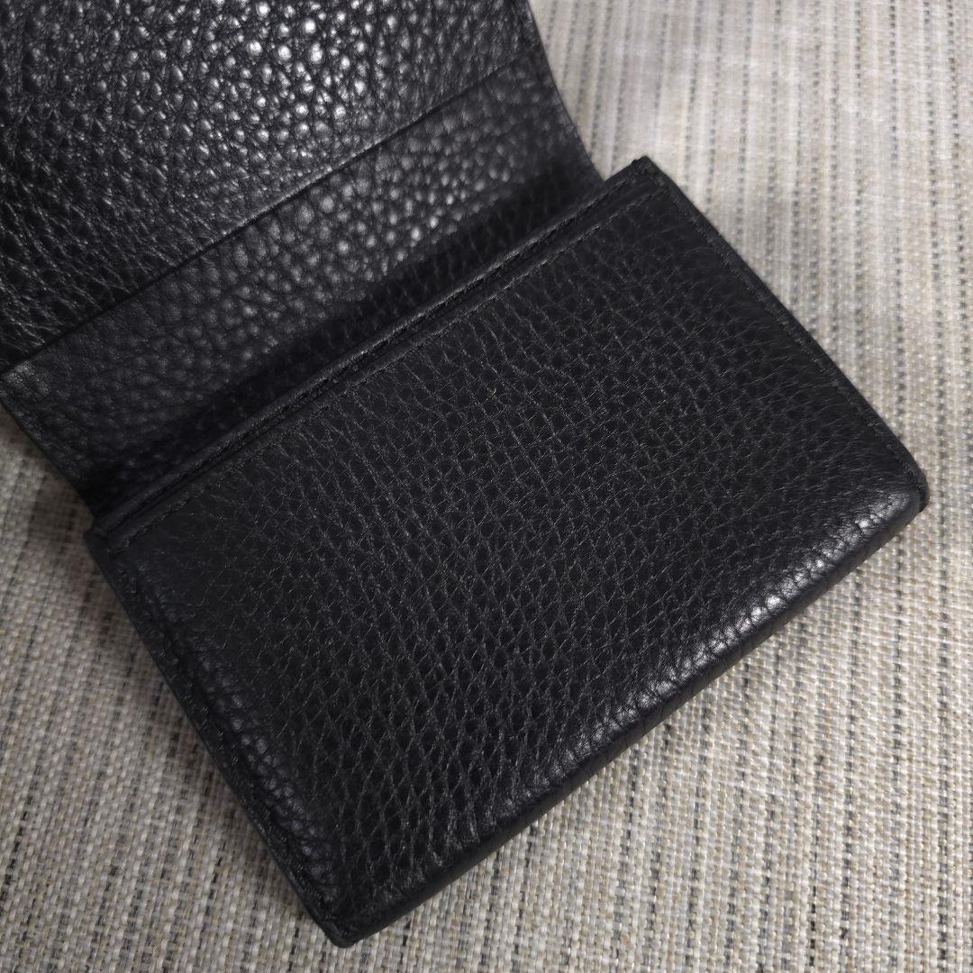 未使用級　CELINE　セリーヌ　名刺入れ　カードケース　パスケース　黒