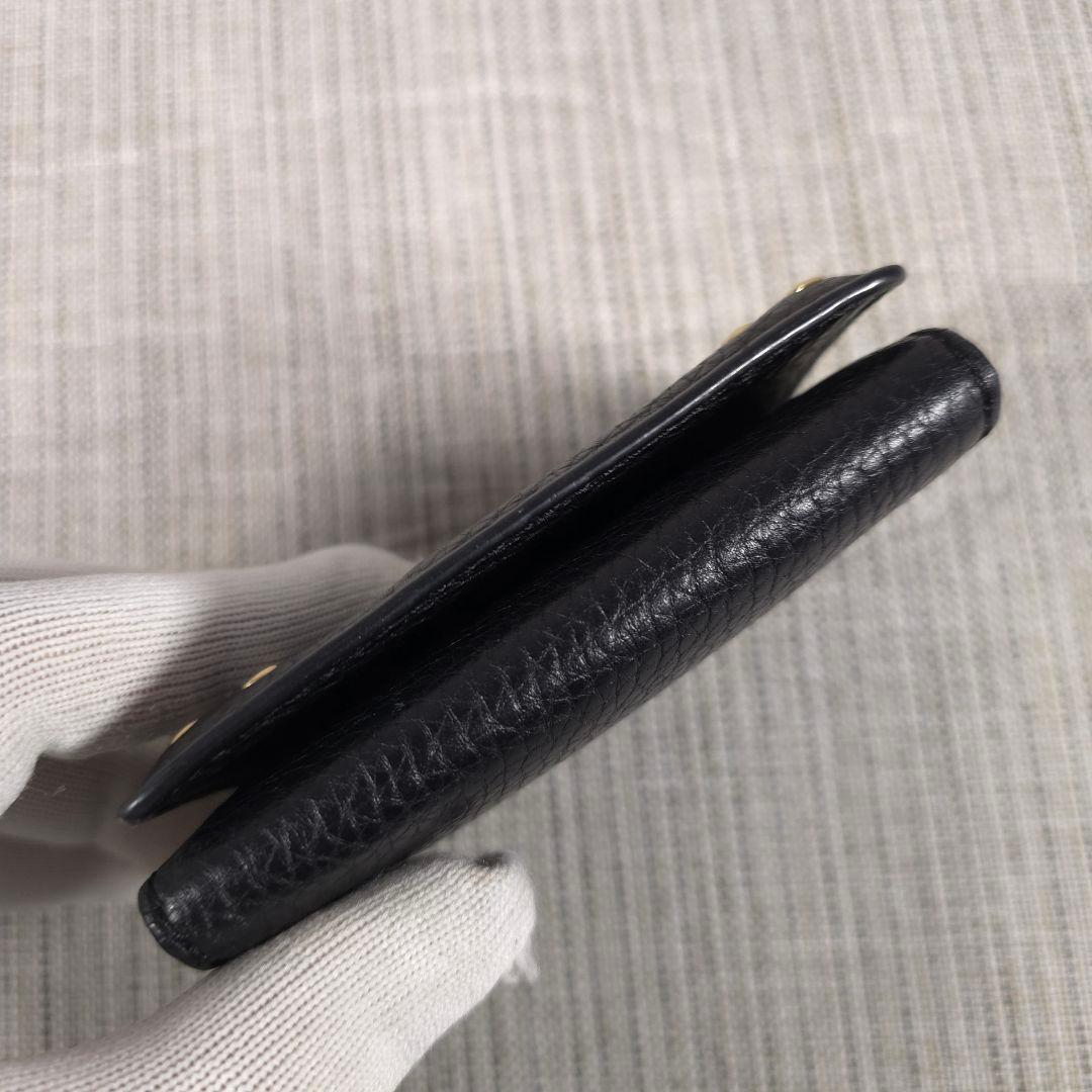 未使用級　CELINE　セリーヌ　名刺入れ　カードケース　パスケース　黒