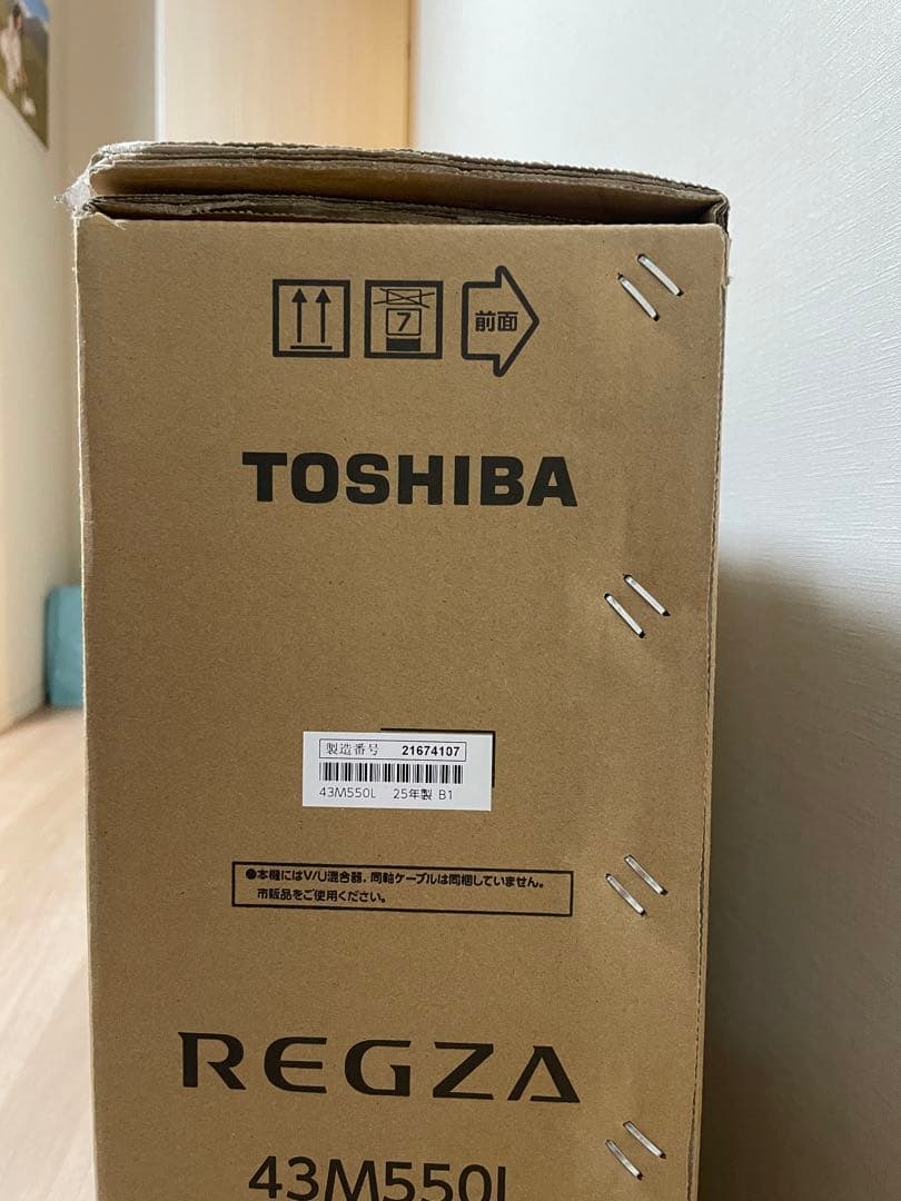 TOSHIBA 東芝 43V型 液晶テレビ REGZA レグザ 43M550L