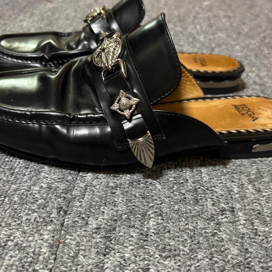 TOGA PULLA トーガプルラ ミュール ローファー　 37 1/2