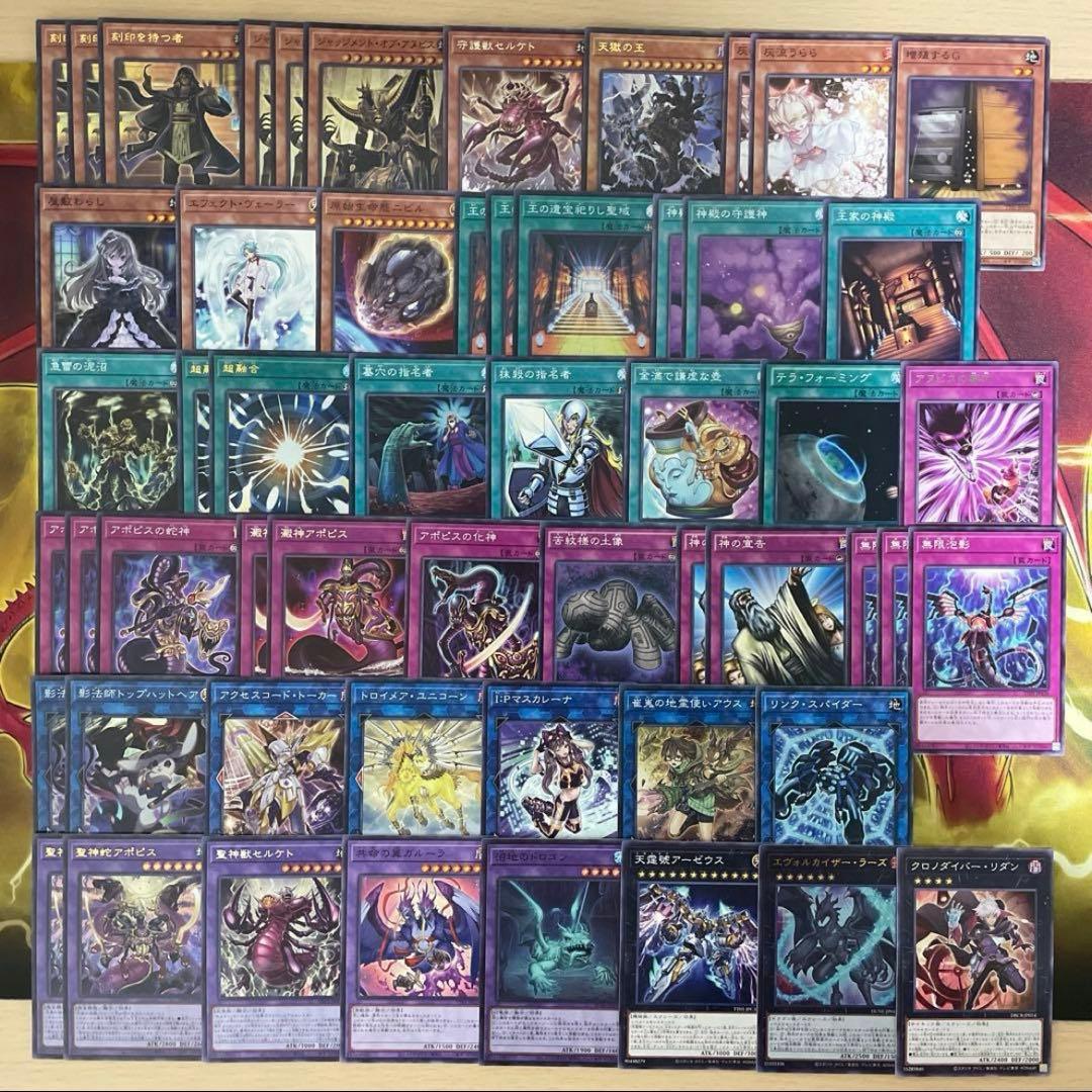 本格構築 王家の神殿デッキ リシドデッキ アポピスデッキ 刻印を持つ者