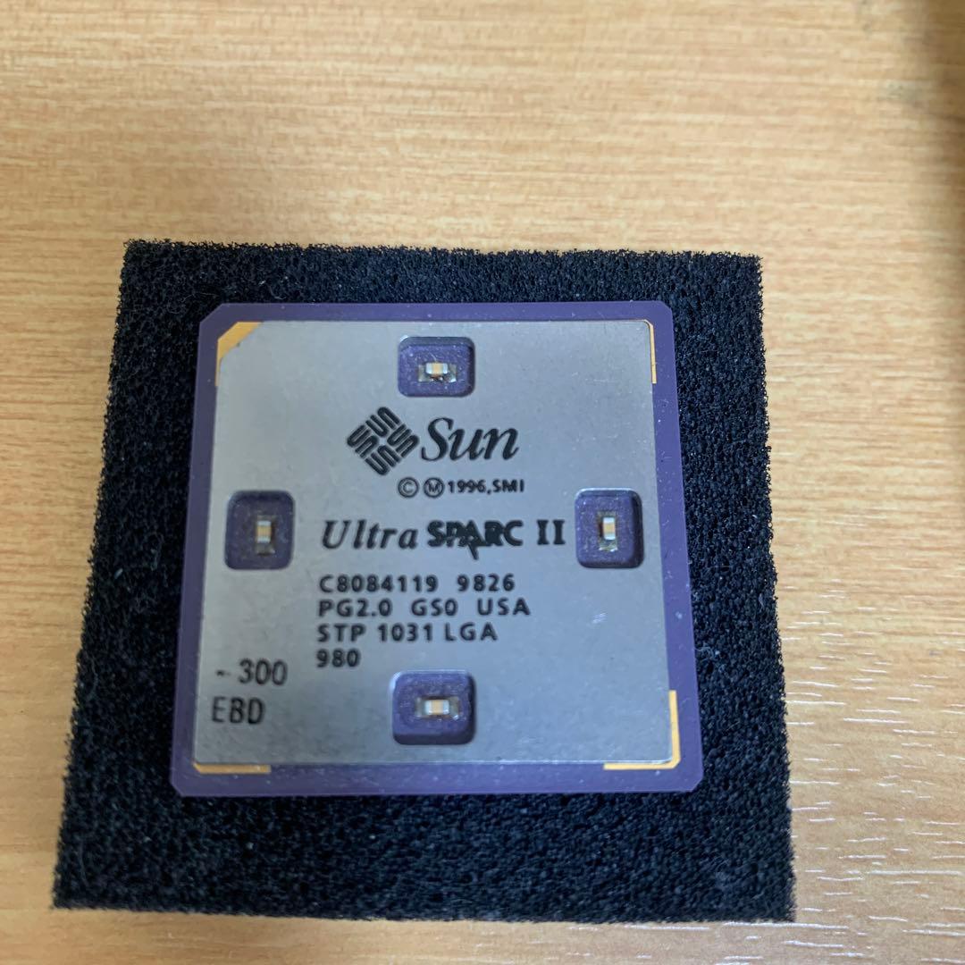 CPU Ultra SPARC II 300MHz CPU