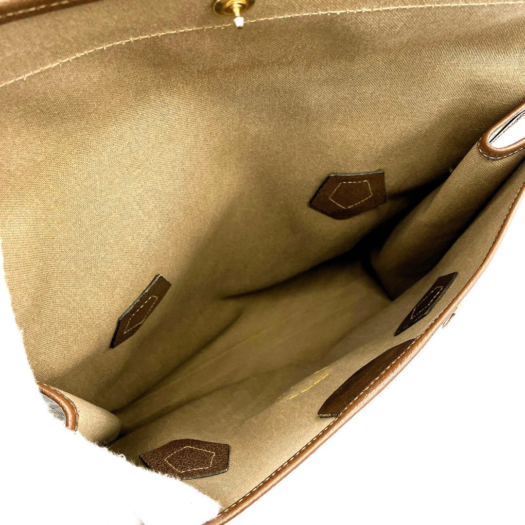 希少【OLD GUCCI】ビジネスバッグ　GGスプリーム　シェリーライン　A4