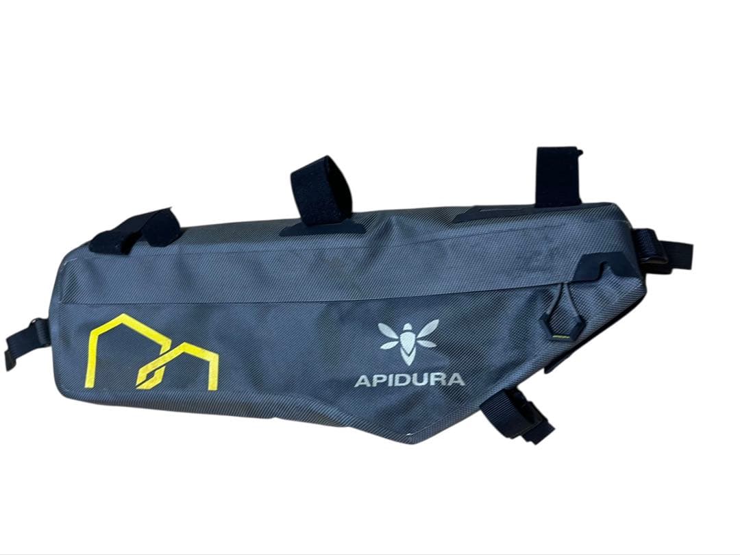 APIDURA フレームバッグ 4.5L 防水　防水グレー