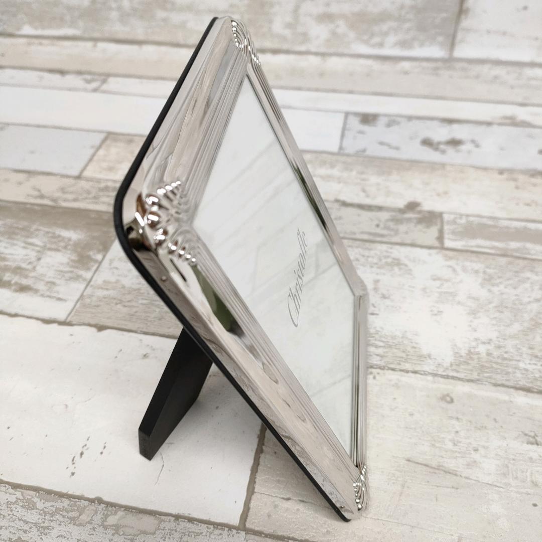 Christofle クリストフル フォトフレーム L判 コキ―ユ シルバー