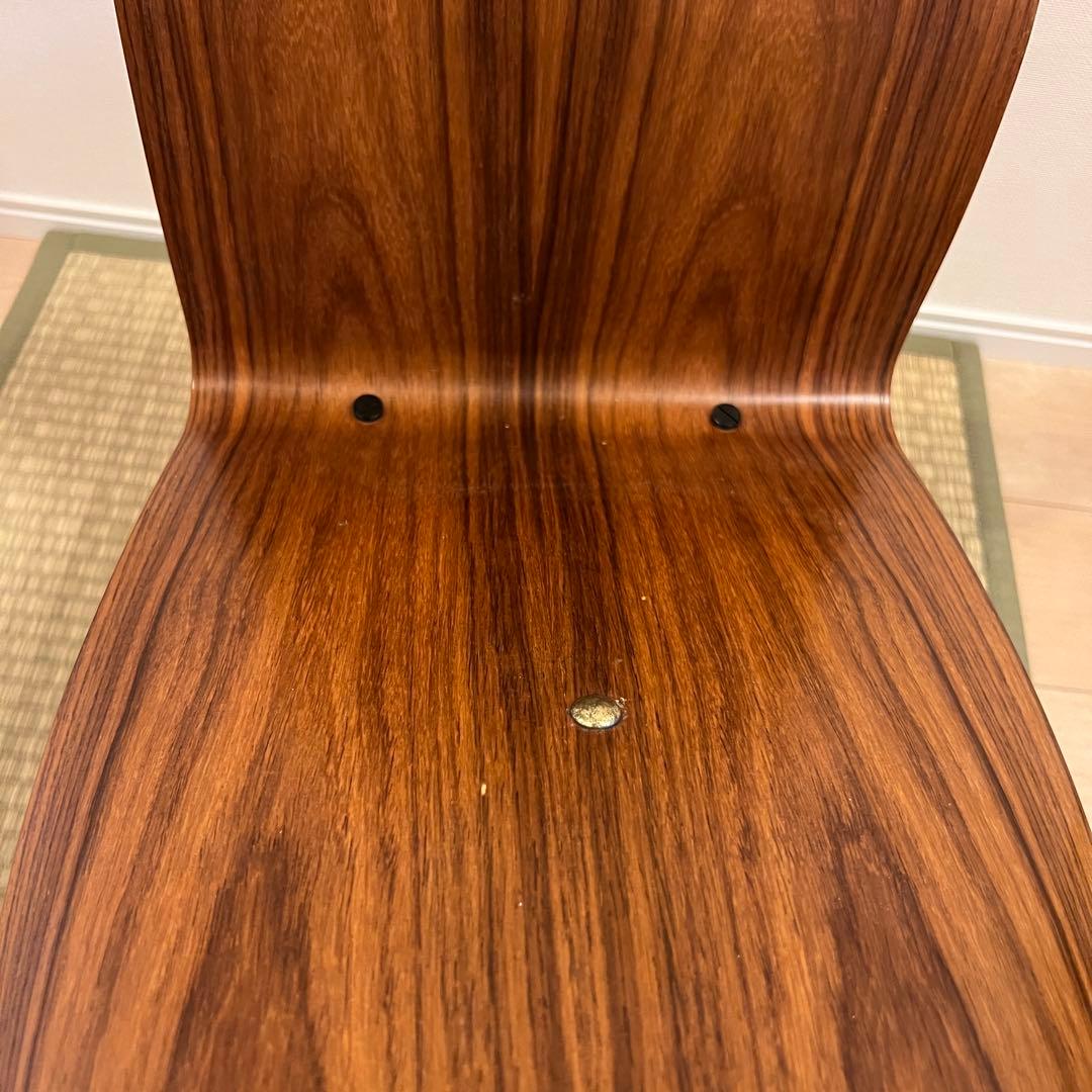 バタフライスツール　ビンテージ　手書き番号　柳宗理　天童木工　ヴィンテージ