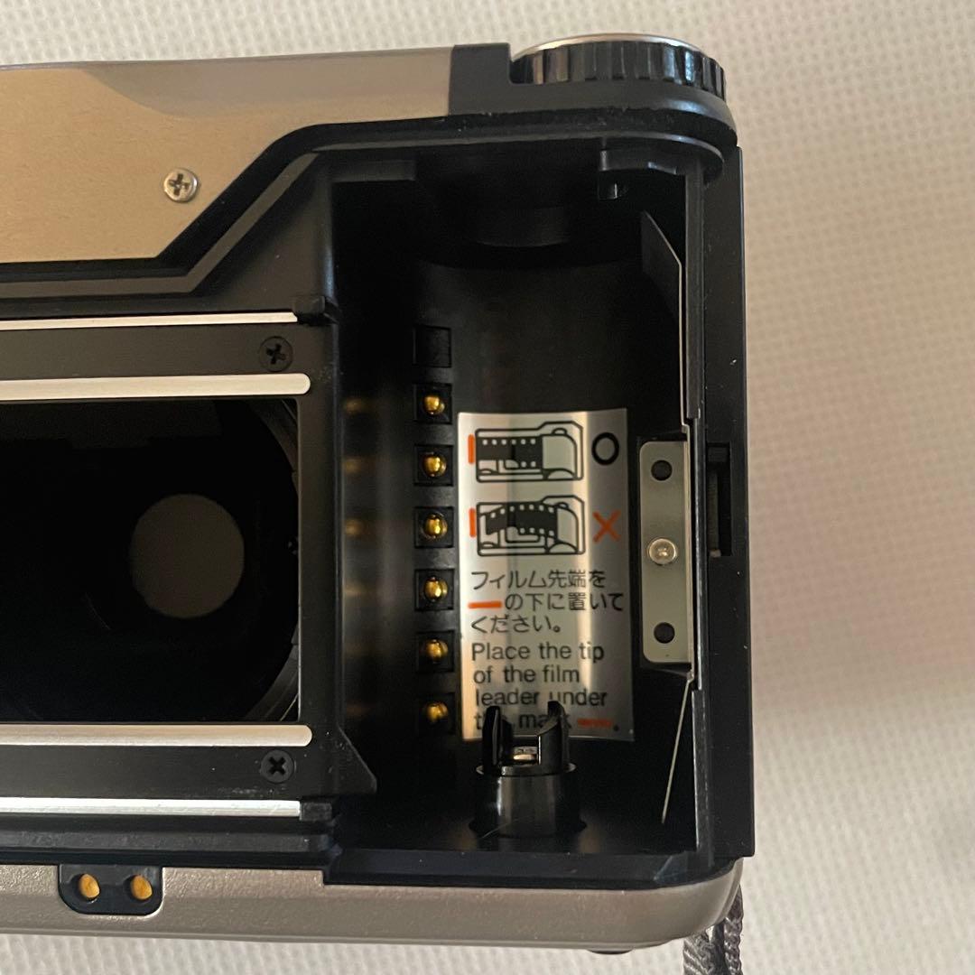 CONTAX T2 シルバー 作例あり 純正ストラップ付 高級フィルムカメラ