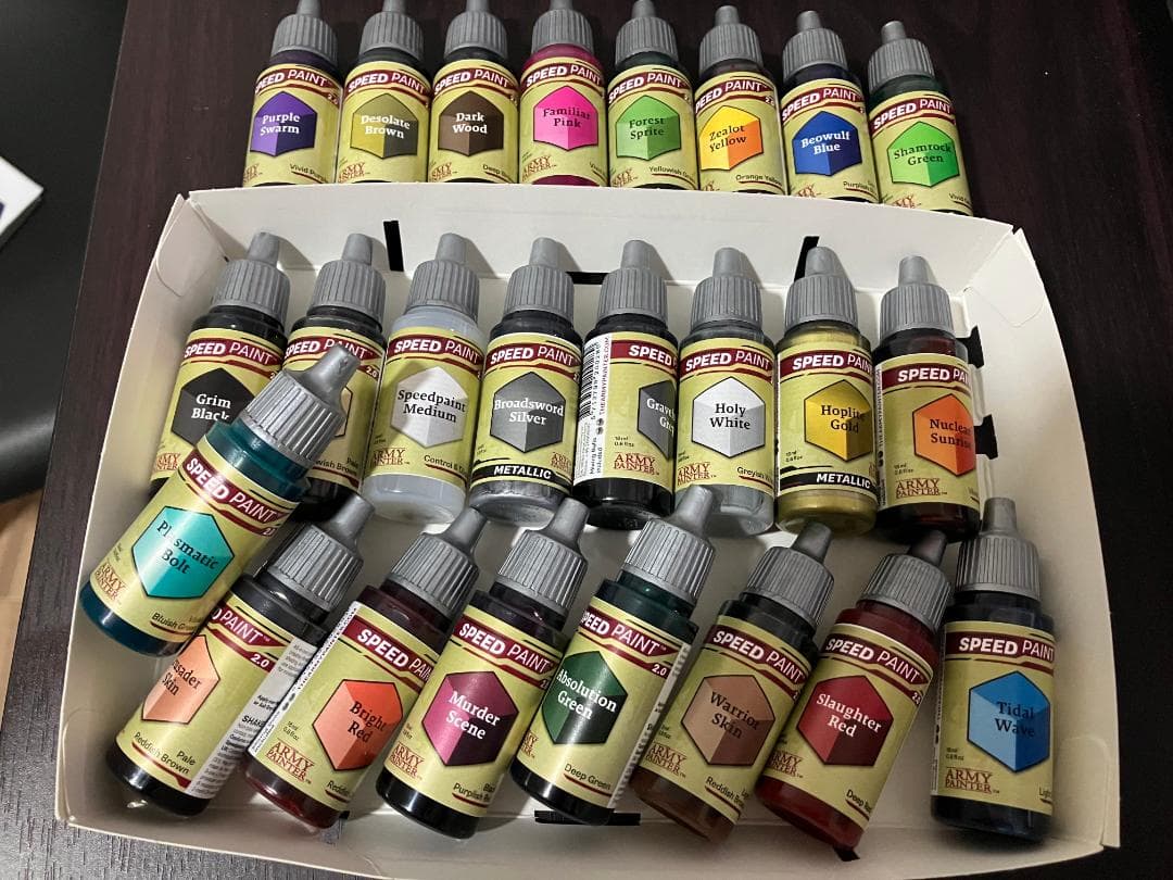 アーミーペインター スピードペイント 2.0 カラーセット ほぼ新品未使用