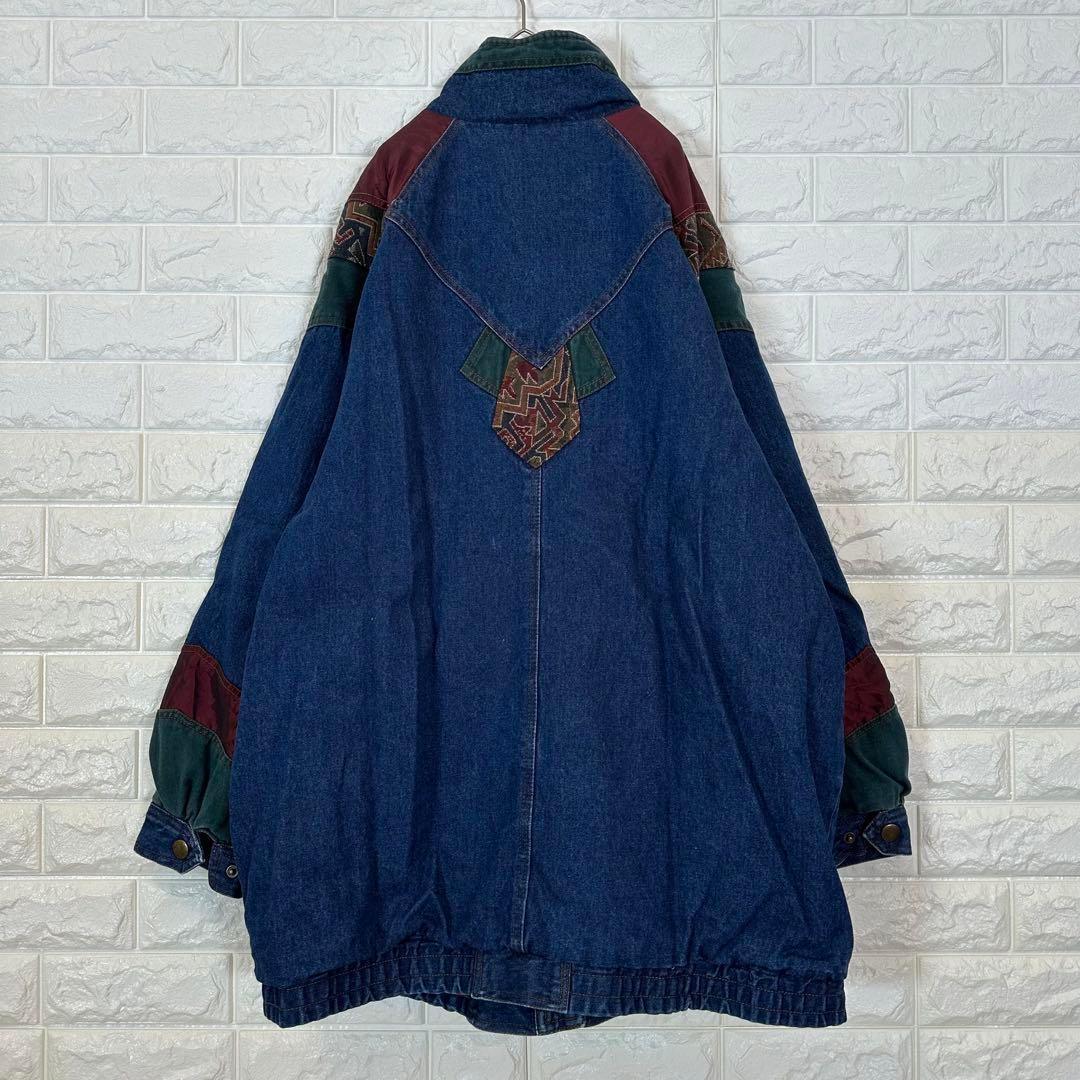 V561【TWO TWENTY】デニムジャケット【メンズ2XL】インディゴ