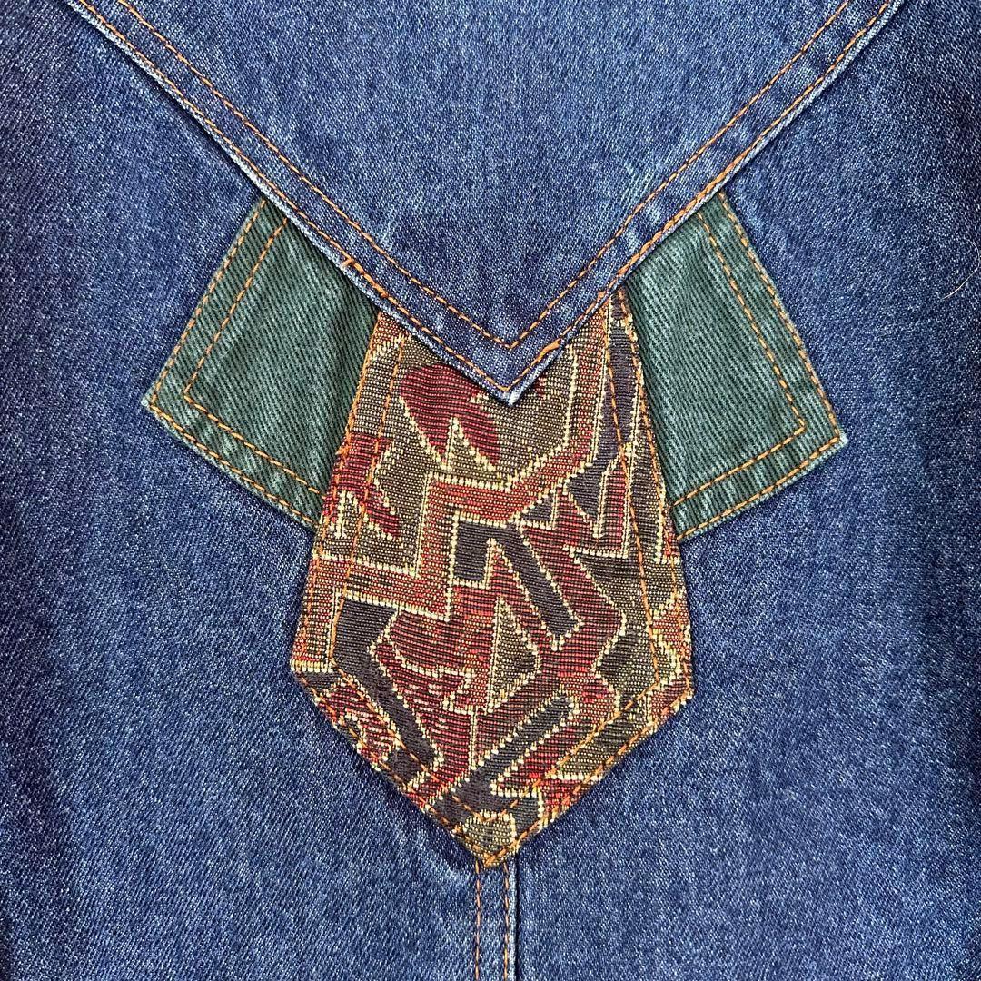 V561【TWO TWENTY】デニムジャケット【メンズ2XL】インディゴ