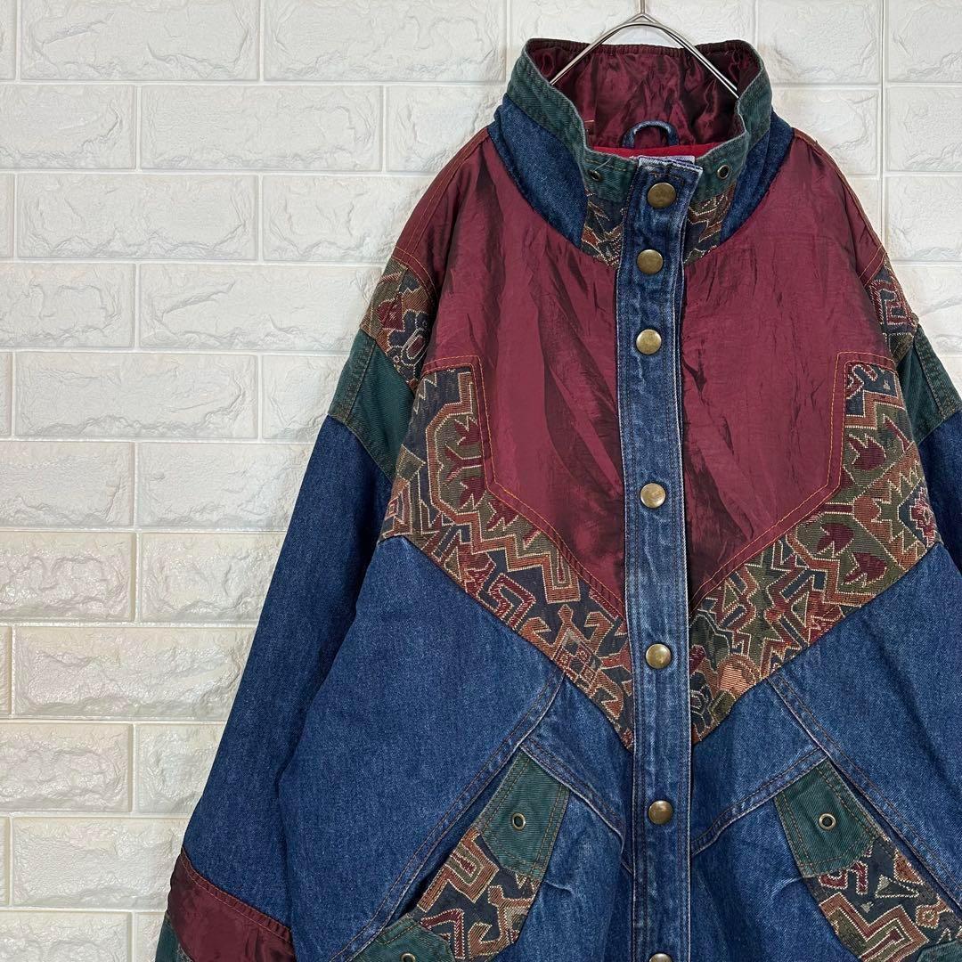 V561【TWO TWENTY】デニムジャケット【メンズ2XL】インディゴ