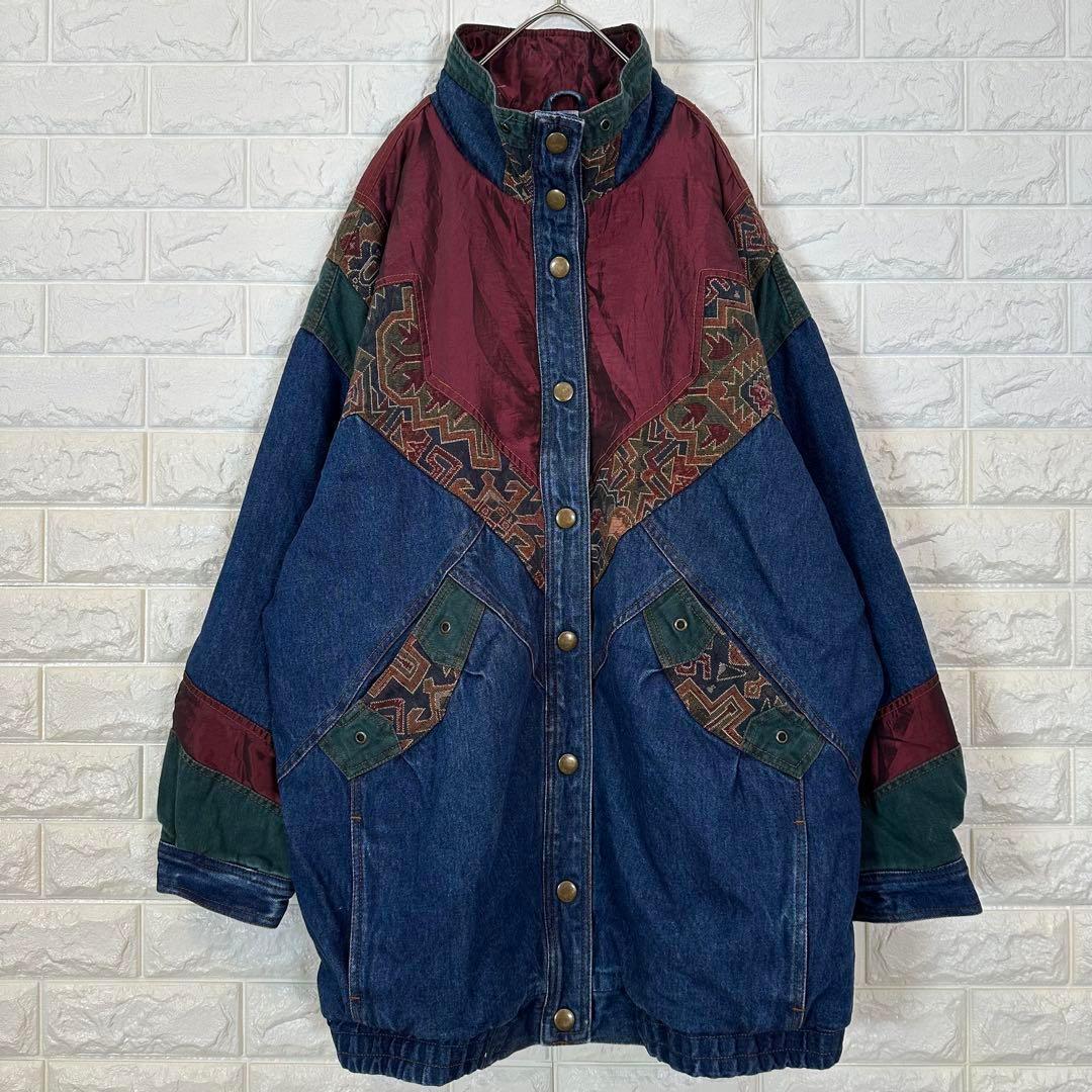 V561【TWO TWENTY】デニムジャケット【メンズ2XL】インディゴ