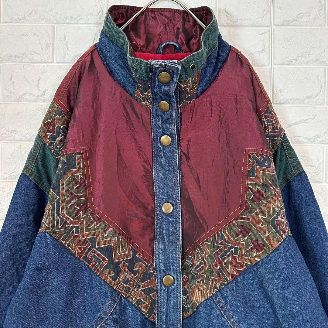 V561【TWO TWENTY】デニムジャケット【メンズ2XL】インディゴ