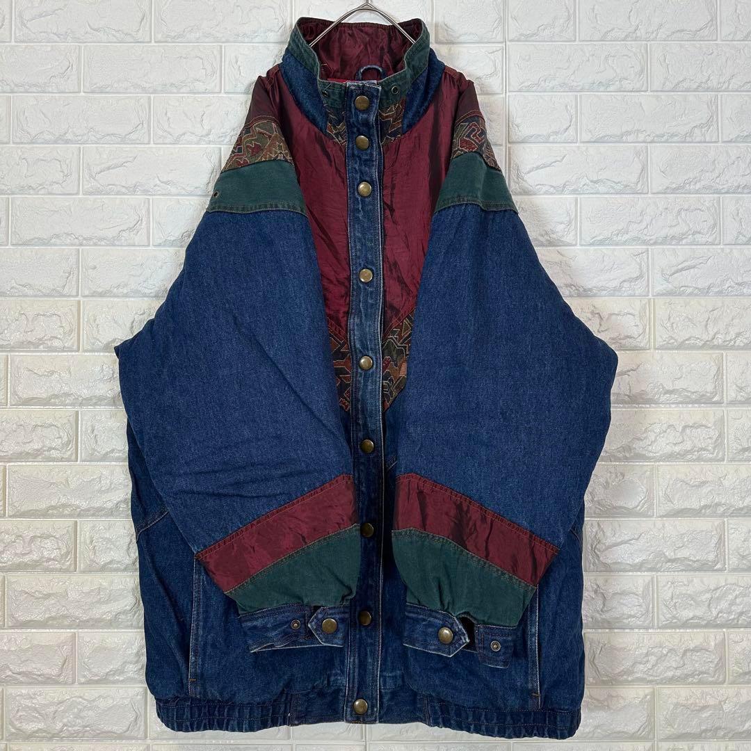 V561【TWO TWENTY】デニムジャケット【メンズ2XL】インディゴ