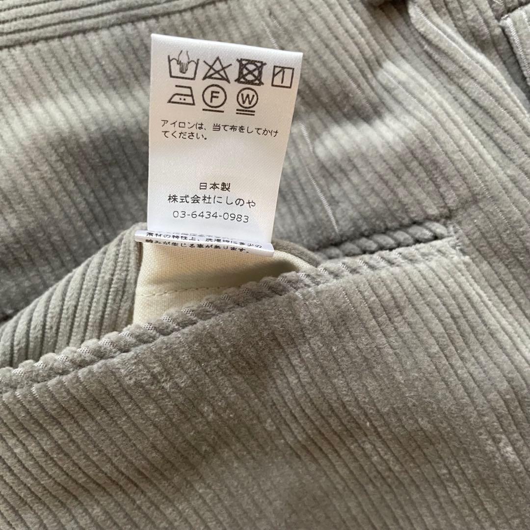 【美品】NEAT コーデュロイ　ワイドテーパード 44