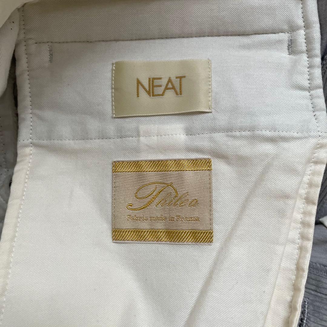 【美品】NEAT コーデュロイ　ワイドテーパード 44