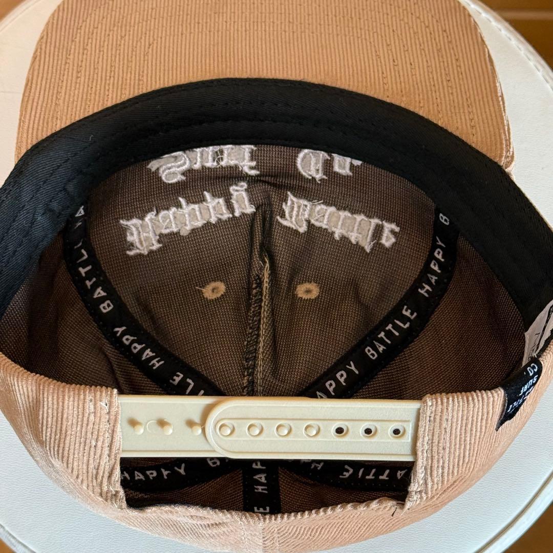 新品 Happy Battle Surf ハッピーバトル コーデュロイキャップ