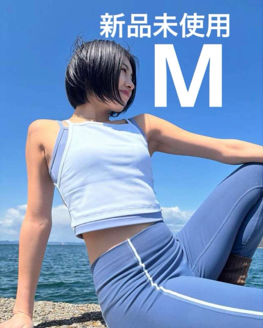 【SUKALA】リブコンビショートタンクトップ❤️Mサイズ❤️