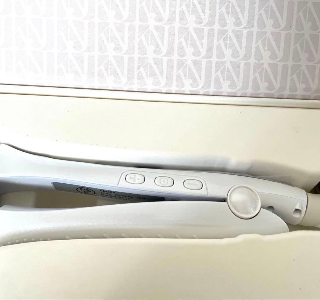 KINUJO　LM225　ストレートヘアアイロン　絹女　パールホワイト