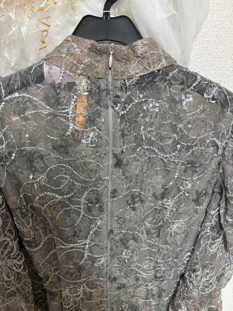 LEJA グレー パーティードレス Sサイズ
