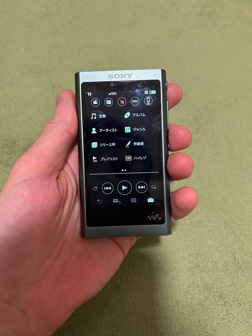 ソニー ウォークマン Aシリーズ 16GB 2018年モデル ホライズングリーン