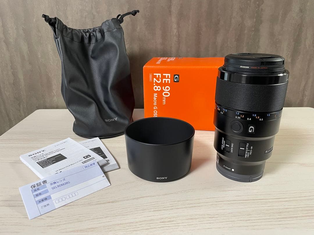 SONY FE90mm f2.8 美品