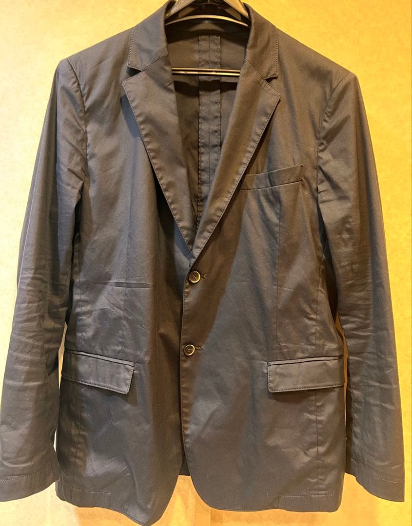 【極美品】SOLIDO パッカブルスーツ　ネイビー