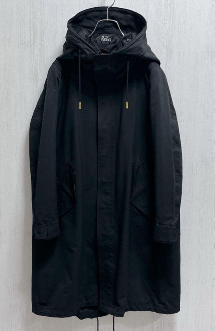 THE RERACS / ザ・リラクス　黒 モッズコート