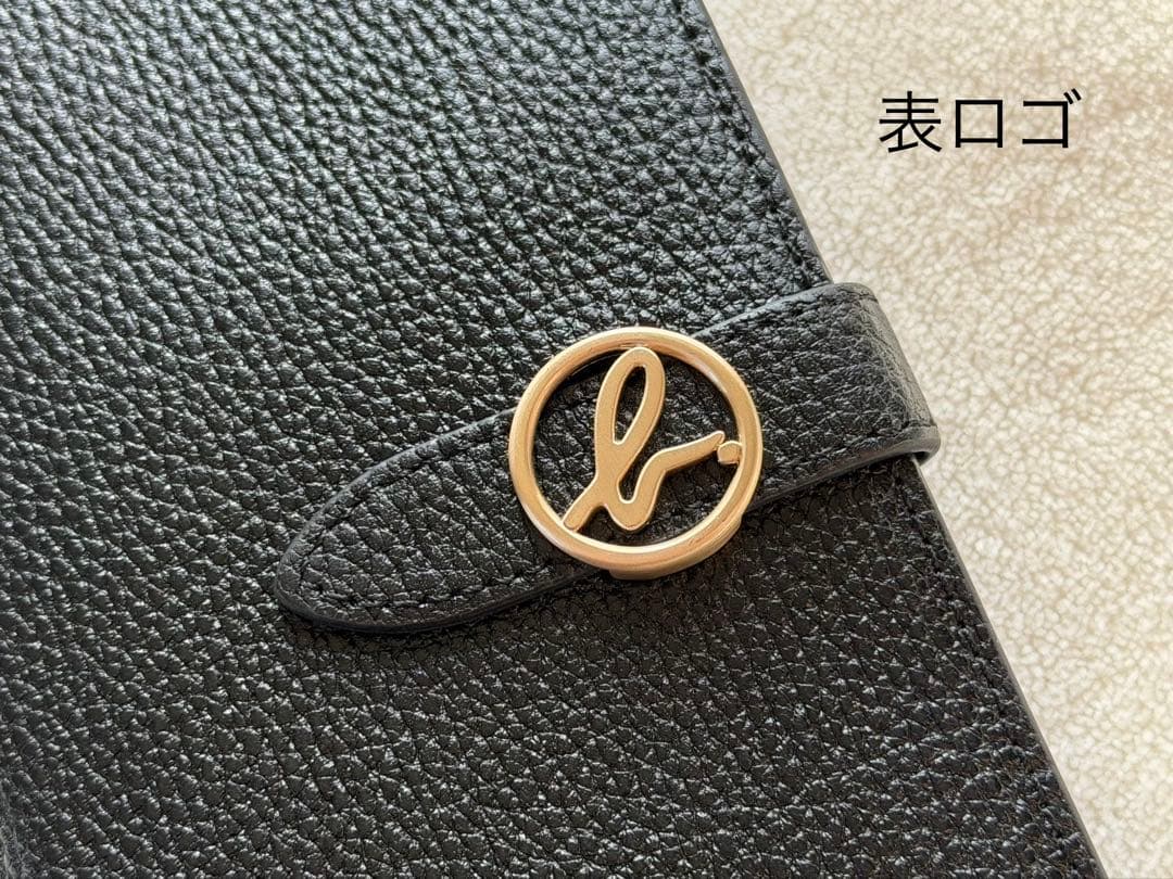 agnès b. 黒 長財布