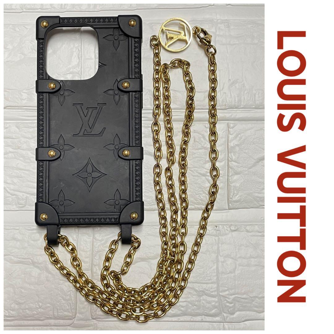 【良品】LOUIS VUITTON リ・トランク iPhoneケース 14Pro