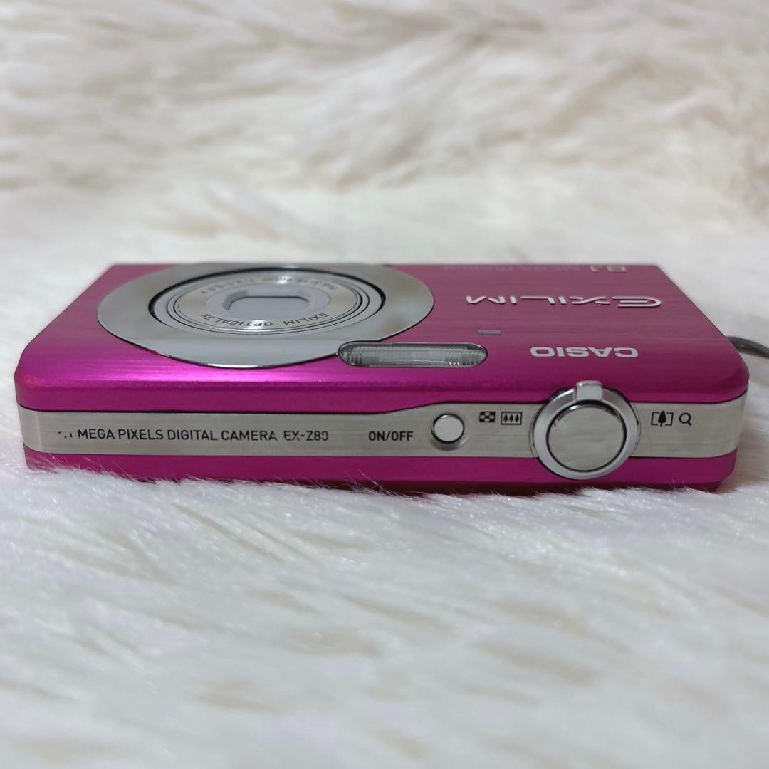 美品 CASIO EXILIM EX-Z80 ピンク 動作確認済