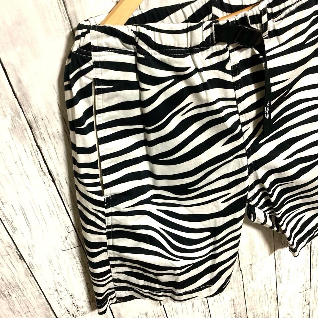 (美品) TATRASタトラス ゼブラ柄 ショートパンツ 総柄 人気デザイン