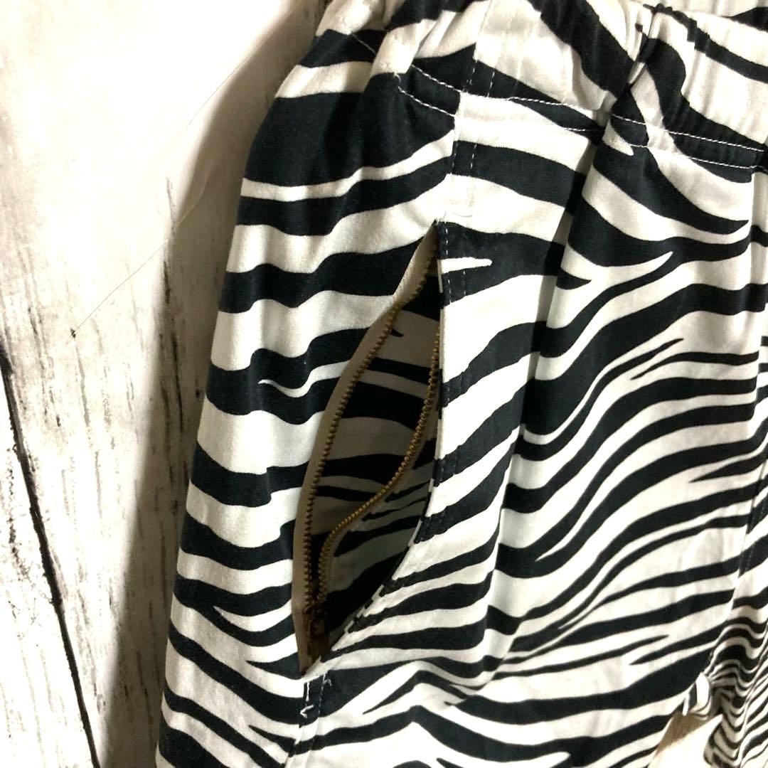 (美品) TATRASタトラス ゼブラ柄 ショートパンツ 総柄 人気デザイン