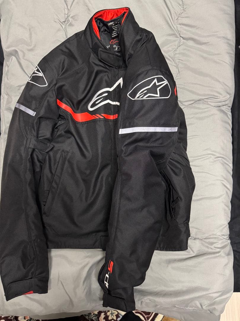 Alpinestars T-SP S ジャケット 黒/赤 Lサイズ