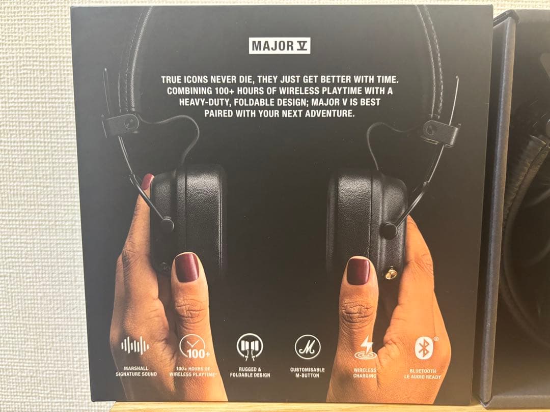 Marshall Major V ワイヤレスヘッドフォン