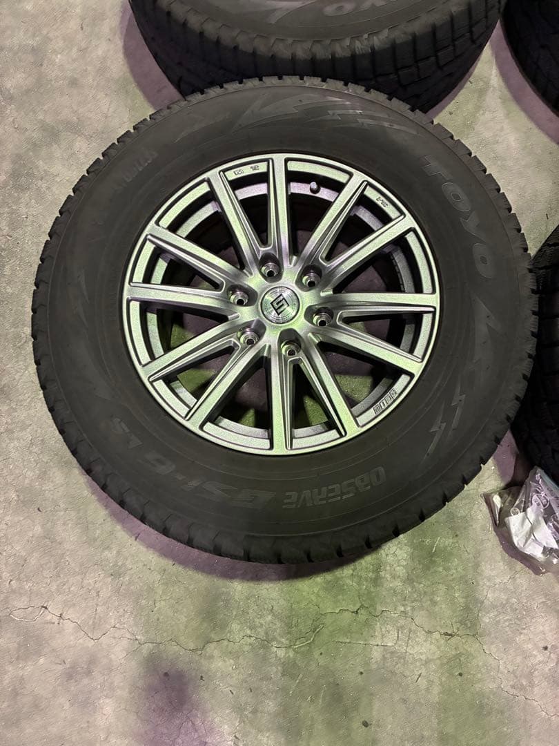 スタッドレスToyo-GSi-6 タイヤ・ホイールセット4本265/65R17