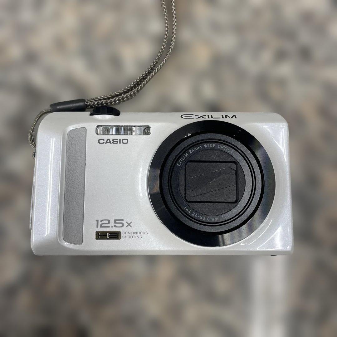S*s様 ★CASIO カシオ デジタルカメラ EX-ZR200 ホワイト コン