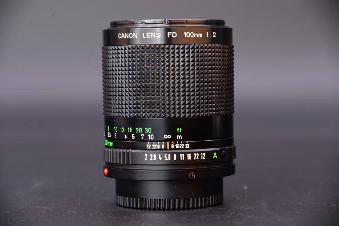 【希少】Canon キヤノン New FD 100mm f2