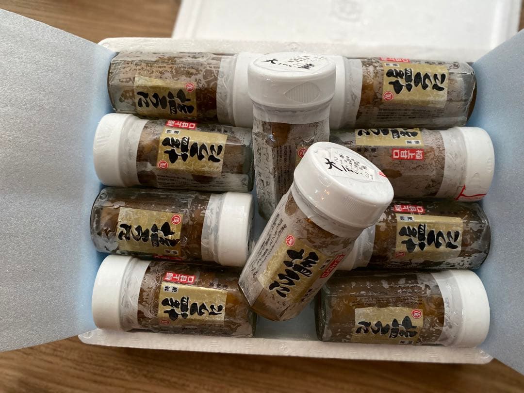 青森県大間町産　塩ウニ瓶詰め　10本