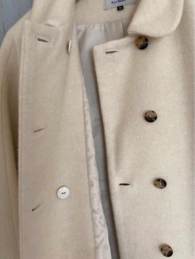 Vent douest ヴァンドウェスト コート 38サイズ ホワイト