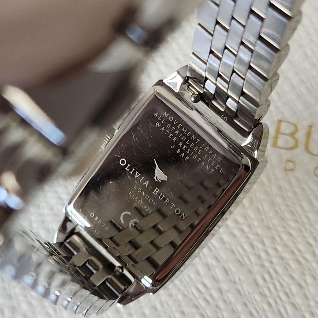 OLIVIA BURTON シルバー クォーツ 時計