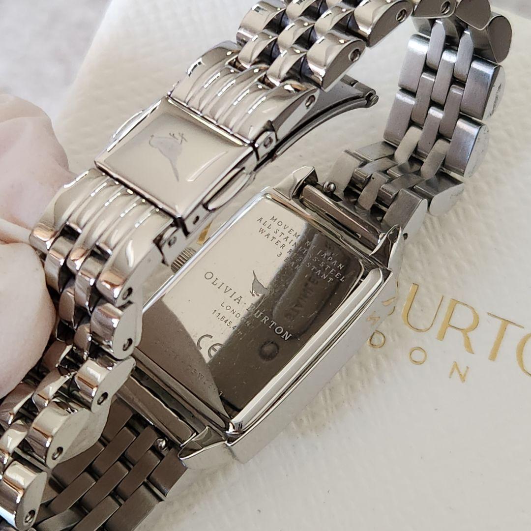 OLIVIA BURTON シルバー クォーツ 時計